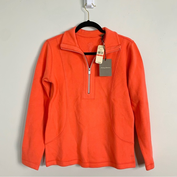 Tommy Bahama Women's New Aruba Full Zip Sweatshirt - Fossil Grey Heather
